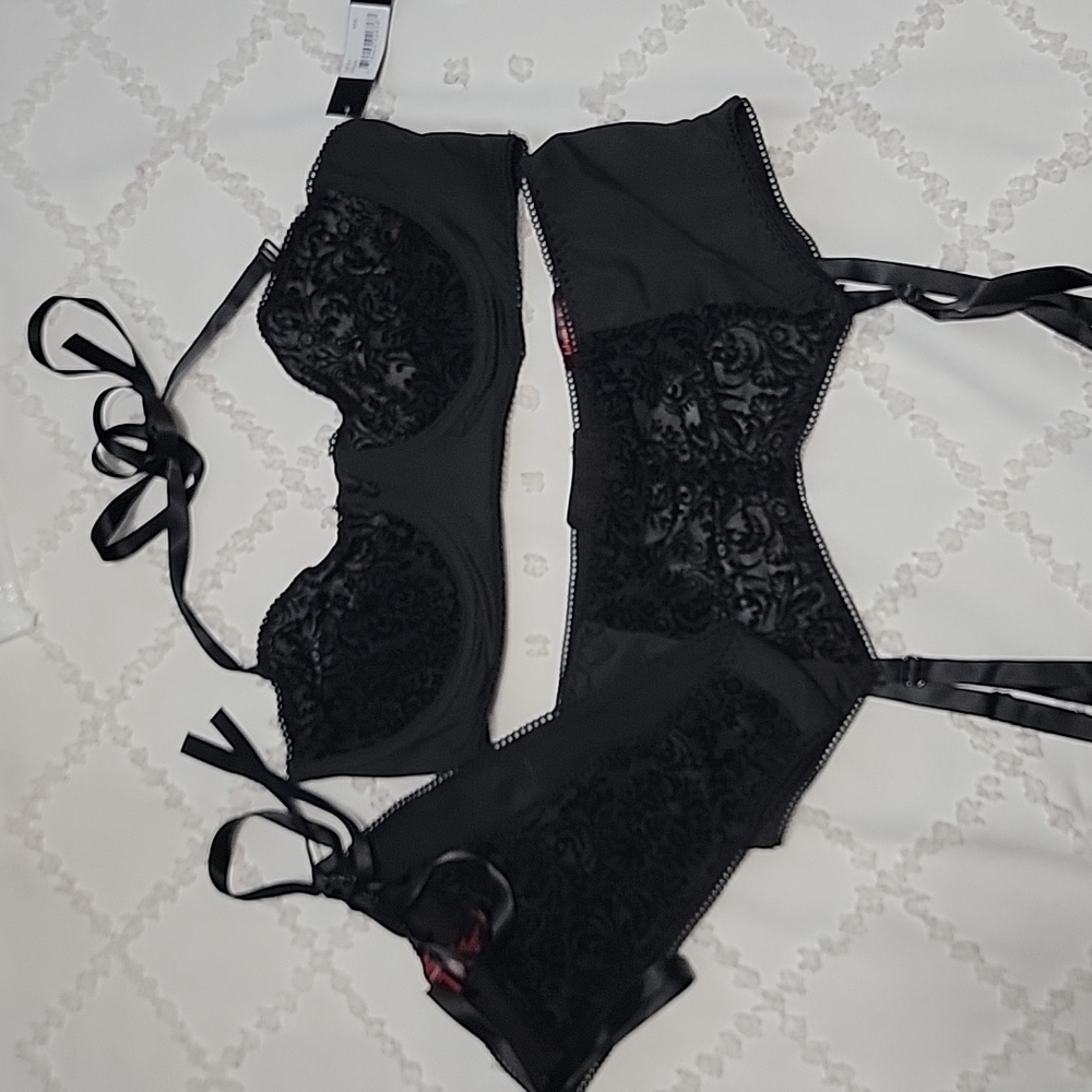 Adam & Eve lingerie 3 piece set